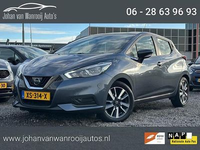 Grijs (metallic) Occasion 2019 Nissan Micra Acenta Hatchback | € 10.950 (Eerlijke prijs)