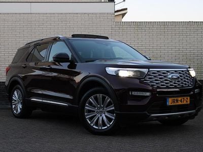 Paars Gebruikt 2024 Ford Explorer Platinum SUV | € 63.595 (Eerlijke prijs)