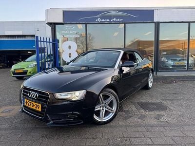 Occasion Audi A5 Cabriolet S-Line 170 PK (125 kW) 2015 Zwart Cabriolet