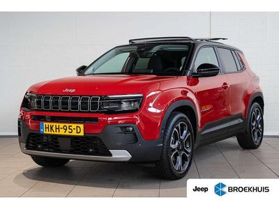 Rood Nieuw 2025 Jeep Avenger EV Summit SUV | € 31.450