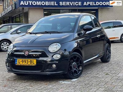 tweedehands Fiat 500 1.2 S Lounge*CLIMA*LEDEREN BEKL*MF STUUR*AUX*O.BOE