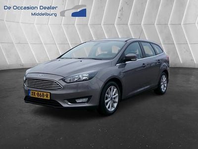Bruin Gebruikt 2015 Ford Focus Titanium Stationwagen | € 8.950 (Eerlijke prijs)