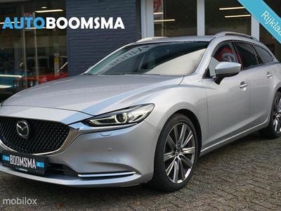 Zilver (metallic) Gebruikt 2019 Mazda 6 Inclusive Stationwagen | € 23.900 (Eerlijke prijs)