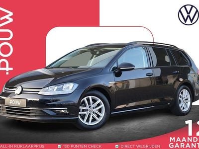 Zwart Occasion 2019 VW Golf VII Comfortline Stationwagen | € 19.950 (Super prijs)