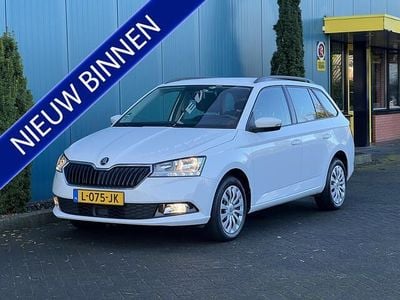 Wit Gebruikt 2021 Skoda Fabia Ambition Stationwagen | € 13.850 (Eerlijke prijs)