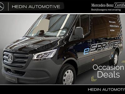 Zwart Occasion 2025 Mercedes E-Sprinter Van | € 64.900 (Eerlijke prijs)