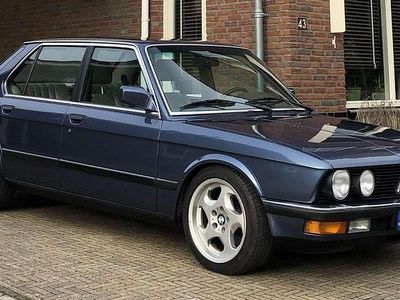 Blauw Occasion 1986 BMW 535 Sedan | € 29.500