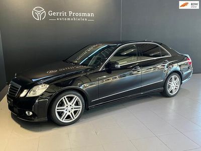 Zwart Occasion 2009 Mercedes E350 Sedan | € 25.000