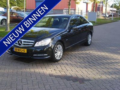 Zwart Gebruikt 2011 Mercedes C180 Business Sedan | € 12.950 (Iets duurder)
