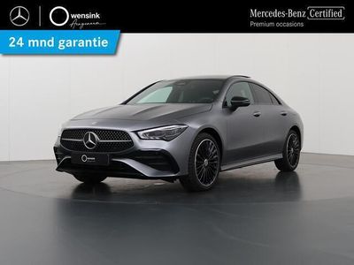 tweedehands Mercedes E250 CLA-KLASSE CoupeAMG NIGHT Premium | Panoramadak | Keyless Entry | Dodehoekassistent | MultiBeam LED | Sfeerverlichting | Achteruitrijcamera |