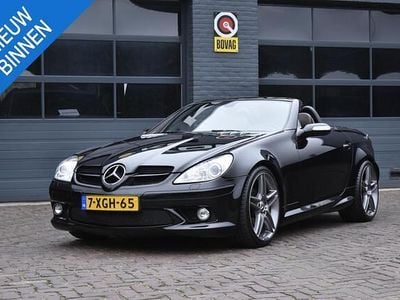 Zwart Occasion 2004 Mercedes SLK200 AMG Cabriolet | € 9.950 (Iets duurder)
