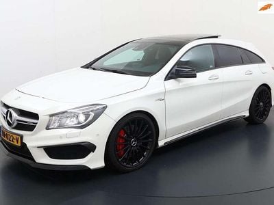 Wit Gebruikt 2015 Mercedes CLA45 AMG Shooting Brake AMG Stationwagen | € 19.999