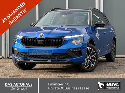 Blauw Gebruikt 2024 Skoda Kamiq SportLine SUV | € 23.495 (Duur)