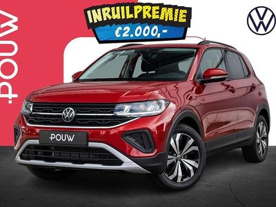 Rood, metallic lak Nieuw 2025 VW T-Cross Edition SUV | € 35.450 (Duur)