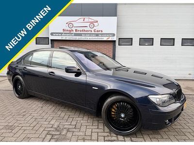 Occasion BMW 740L Sport Line 306 PK (225 kW) 2007 Blauw Sedan