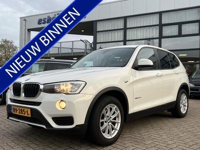 tweedehands BMW X3 xDrive20d Automaat Executive Navigatie Prof Achteruitrijcamera Trekhaak Parkeersensoren V+A Clima Bluetooth Euro 6