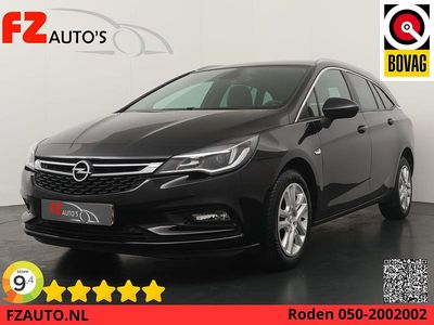 Zwart Occasion 2018 Opel Astra Edition Stationwagen | € 10.445 (Eerlijke prijs)