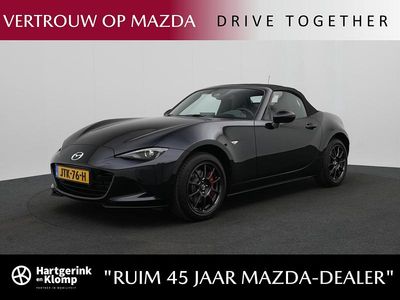 Nieuw Mazda MX5 Homura-Line 132 PK (97 kW) 2026 Zwart Cabriolet