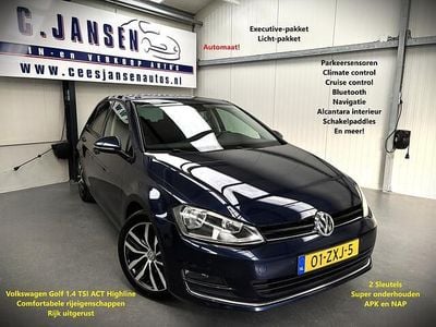 Blauw Occasion 2013 VW Golf VII Highline Hatchback | € 9.945 (Eerlijke prijs)