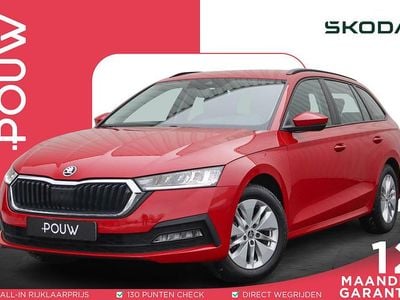 Rood (metallic) Occasion 2021 Skoda Octavia Business Line Stationwagen | € 18.950 (Eerlijke prijs)
