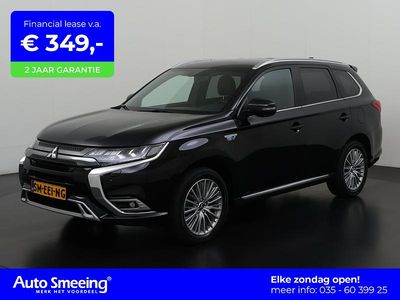 Zwart Gebruikt 2021 Mitsubishi Outlander P-HEV Instyle SUV | € 27.690 (Eerlijke prijs)