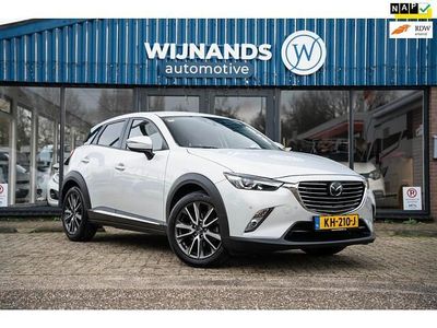 Wit (metallic) Gebruikt 2016 Mazda CX-3 SUV | € 14.995 (Eerlijke prijs)