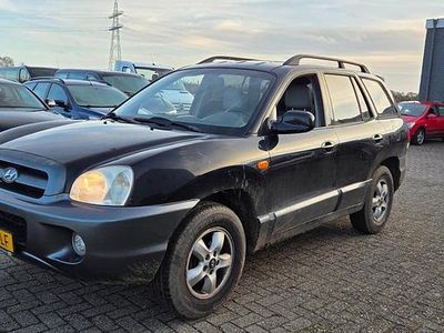 Zwart Occasion 2005 Hyundai Santa Fe Style SUV | € 2.450