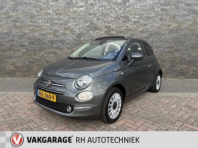 Grijs Occasion 2017 Fiat 500C Lounge Cabriolet | € 9.650 (Eerlijke prijs)