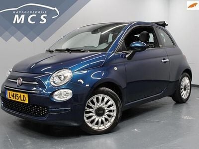 Occasion Fiat 500 Launch Edition 69 PK (50 kW) 2020 Blauw (metallic) Cabriolet