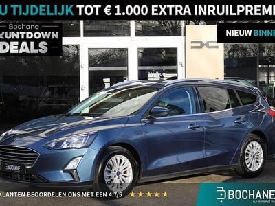 Blue metallic (pn4ft) Gebruikt 2020 Ford Focus Business Edition Stationwagen | € 12.300 (Super prijs)