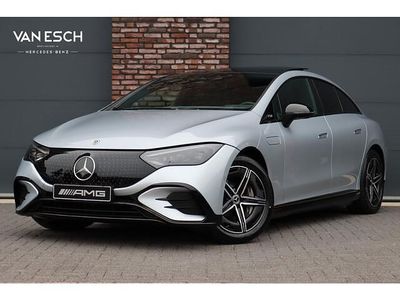 Zilver Occasion 2024 Mercedes EQE300 AMG line Sedan | € 49.500 (Super prijs)