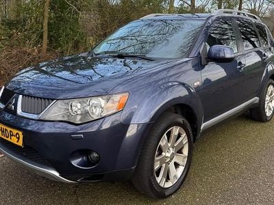 Blauw (metallic) Gebruikt 2008 Mitsubishi Outlander Instyle SUV | € 5.350 (Goede deal)