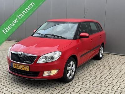 Occasion Skoda Fabia GreenLine 75 PK (55 kW) 2013 Rood Hatchback