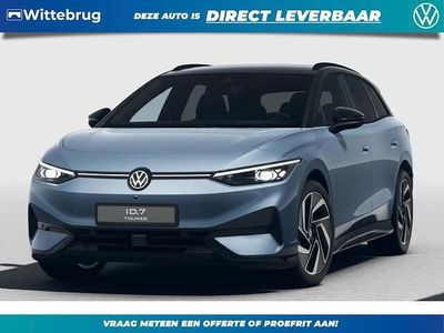 Blauw Nieuw 2025 VW ID.7 Pro Stationwagen | € 56.395 (Eerlijke prijs)