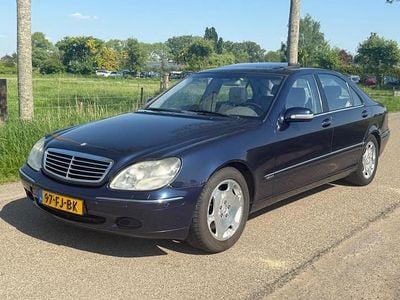 Blauw Gebruikt 2000 Mercedes S600 Sedan | € 5.500