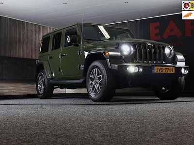 Occasion Jeep Wrangler Unlimited 80th Anniversary 272 PK (200 kW) 2021 Groen (metallic) SUV