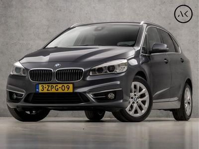 tweedehands BMW 218 2-SERIE Active Tourer i Luxury (NAVIGATIE, DEALER ONDERHOUDEN, GETINT GLAS, LEDEREN SPORTSTOELEN, LED KOPLAMPEN, NIEUWE APK, PARKEERSENSOREN, CRUISE, NIEUWSTAAT)