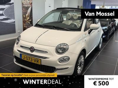 Wit Gebruikt 2020 Fiat 500C Lounge Cabriolet | € 11.940 (Goede deal)