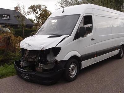 tweedehands Mercedes Sprinter 314 CDI 432 EHD maxi l3h2 SCHADE 03-2018 euro6 3-p