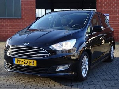 Zwart (metallic) Occasion 2015 Ford C-MAX Titanium MPV | € 7.995 (Eerlijke prijs)