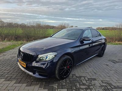 Occasion Mercedes C300 AMG 245 PK (180 kW) 2019 Blauw Sedan