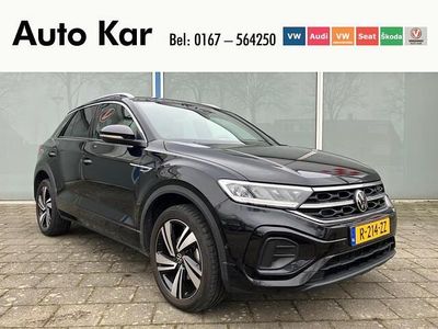 Zwart Gebruikt 2023 VW T-Roc R-line SUV | € 26.990 (Eerlijke prijs)