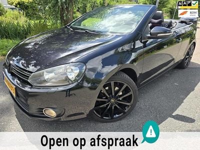 Zwart (metallic) Gebruikt 2012 VW Golf Cabriolet Highline Cabriolet | € 5.950