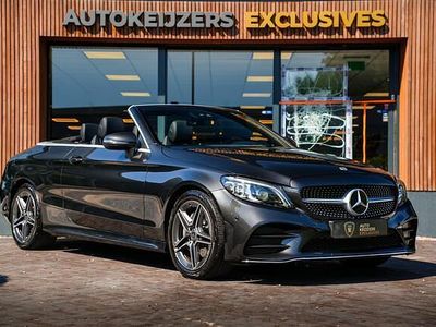 Grijs Occasion 2022 Mercedes C200 AMG line Cabriolet | € 46.900 (Iets duurder)