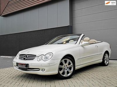 tweedehands Mercedes 320 CLK-KLASSE Cabriolet3.2 V6 Avantgarde Xenon Leer Elektr. stoelen