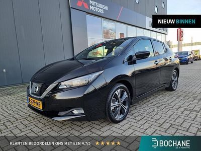 Zwart Occasion 2021 Nissan Leaf N-Connecta Hatchback | € 12.945 (Eerlijke prijs)