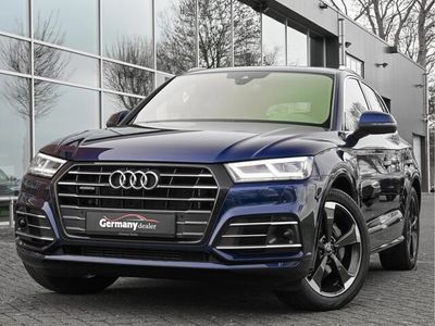 tweedehands Audi Q5 55TFSI E 367pk S-Line Lucht Pano M-Led Trekh Head-Up El-Zetels ACC Lane/Side Assist VOL!