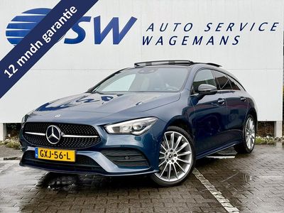 Blauw Occasion 2022 Mercedes CLA250e AMG line Sedan | € 31.950 (Eerlijke prijs)