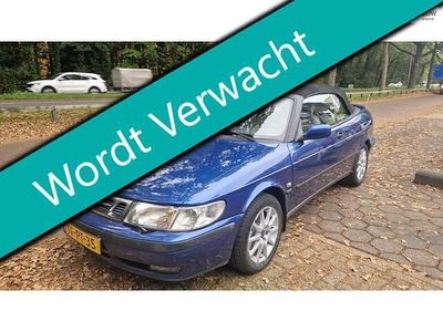 Occasion Saab 9-3 150 PK (110 kW) 1998 Blauw Cabriolet