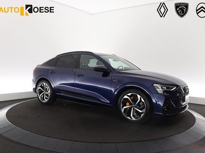 Blauw Occasion 2021 Audi e-tron S-Line SUV | € 46.795